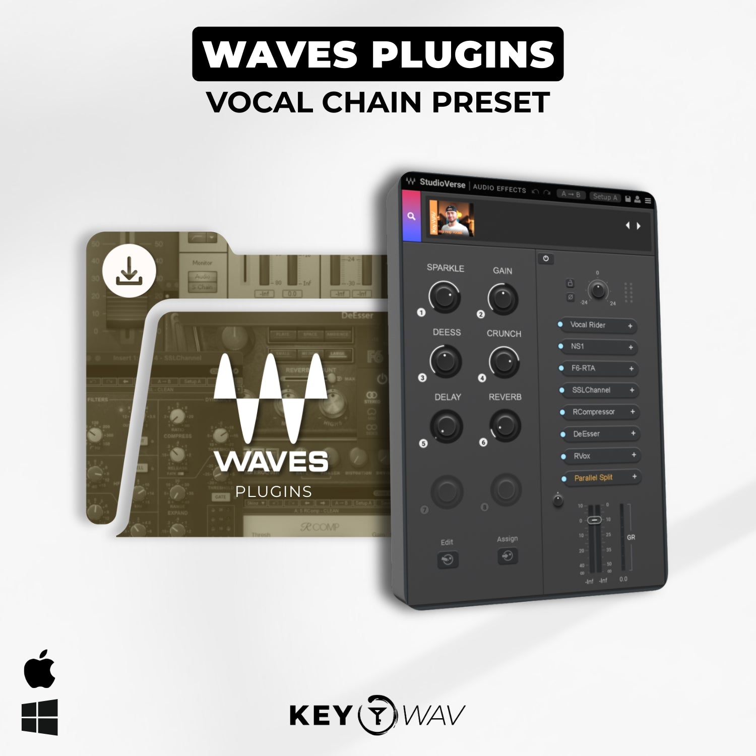 "Carry Me" WAVES Vocal Chain Preset