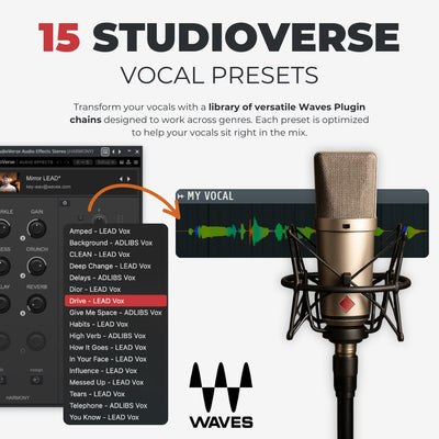 Hip Hop Collection Vocal Preset Pack - WAVES