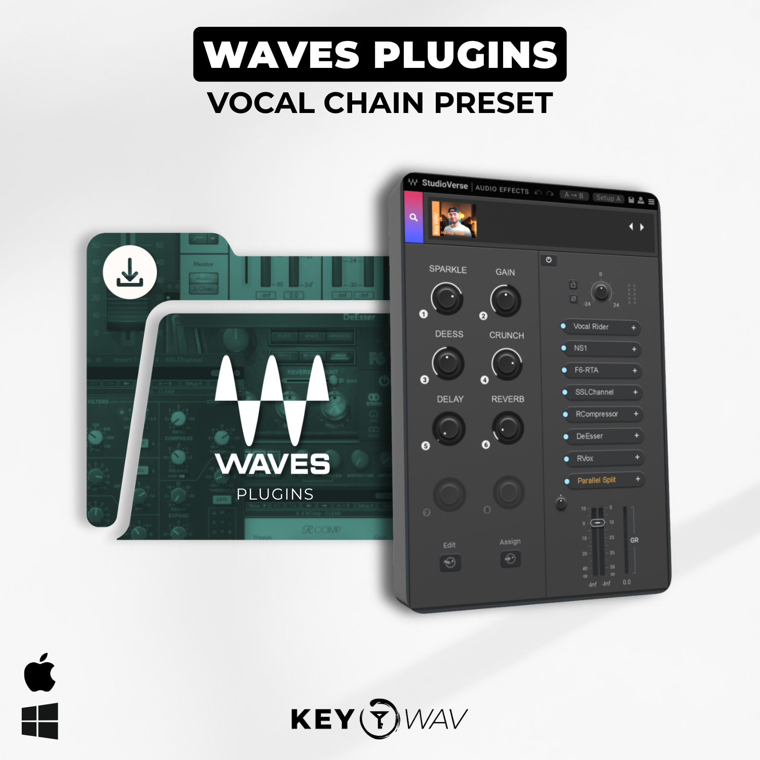 "Kitchen" WAVES Vocal Chain Preset