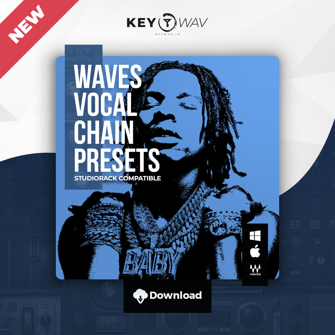 "Melodic Trap" WAVES Vocal Chain Preset