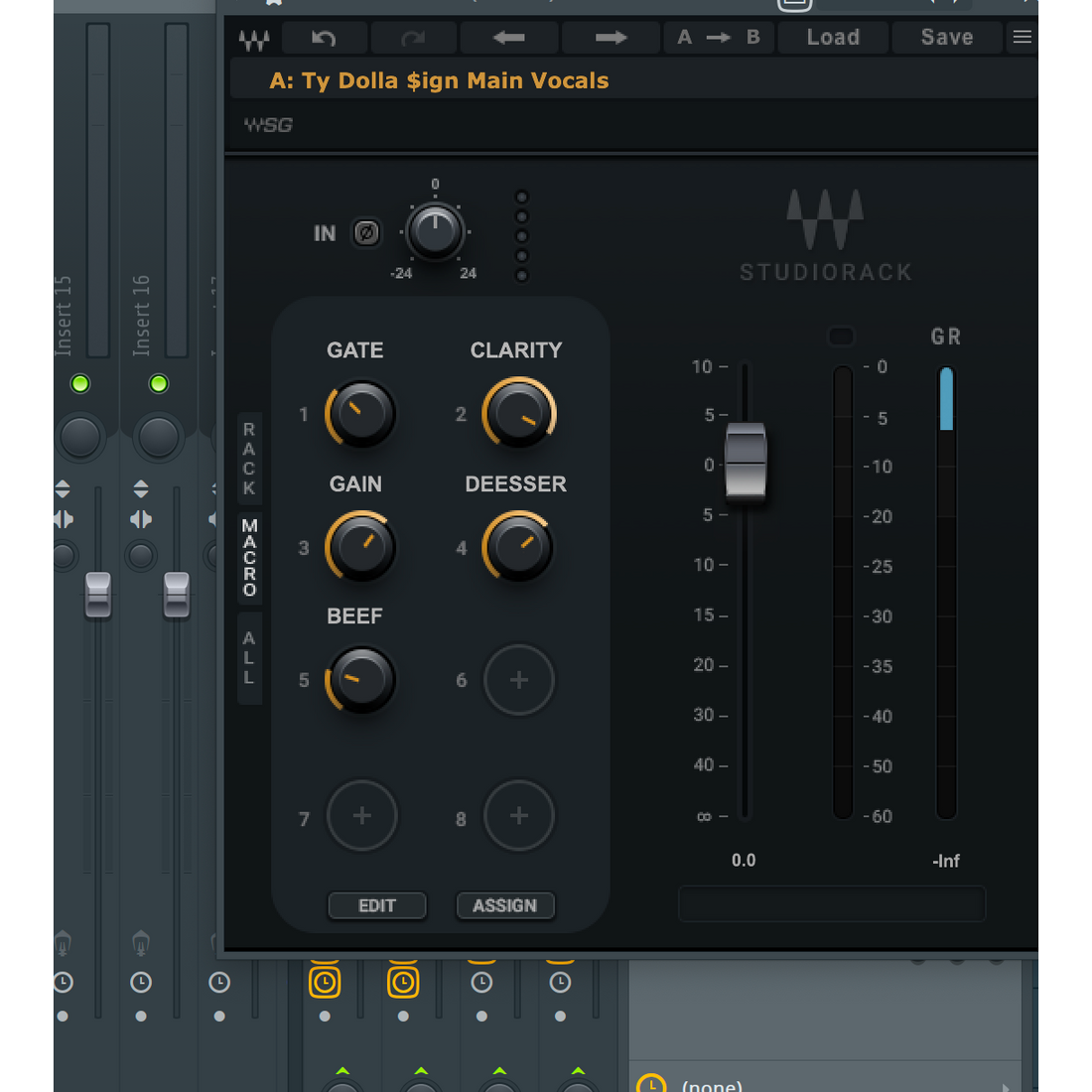 "Spice" WAVES Vocal Chain Preset