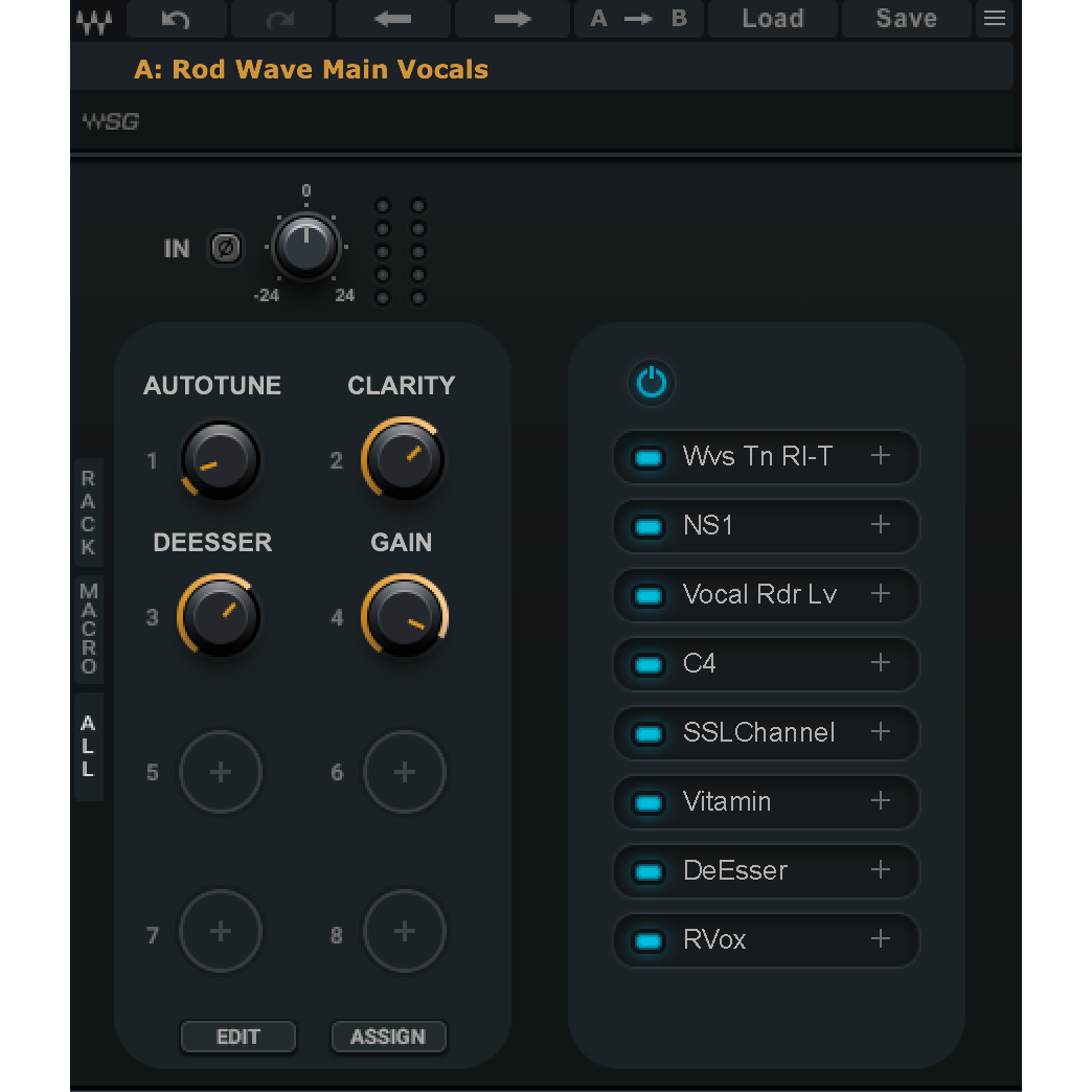 "Carry Me" WAVES Vocal Chain Preset