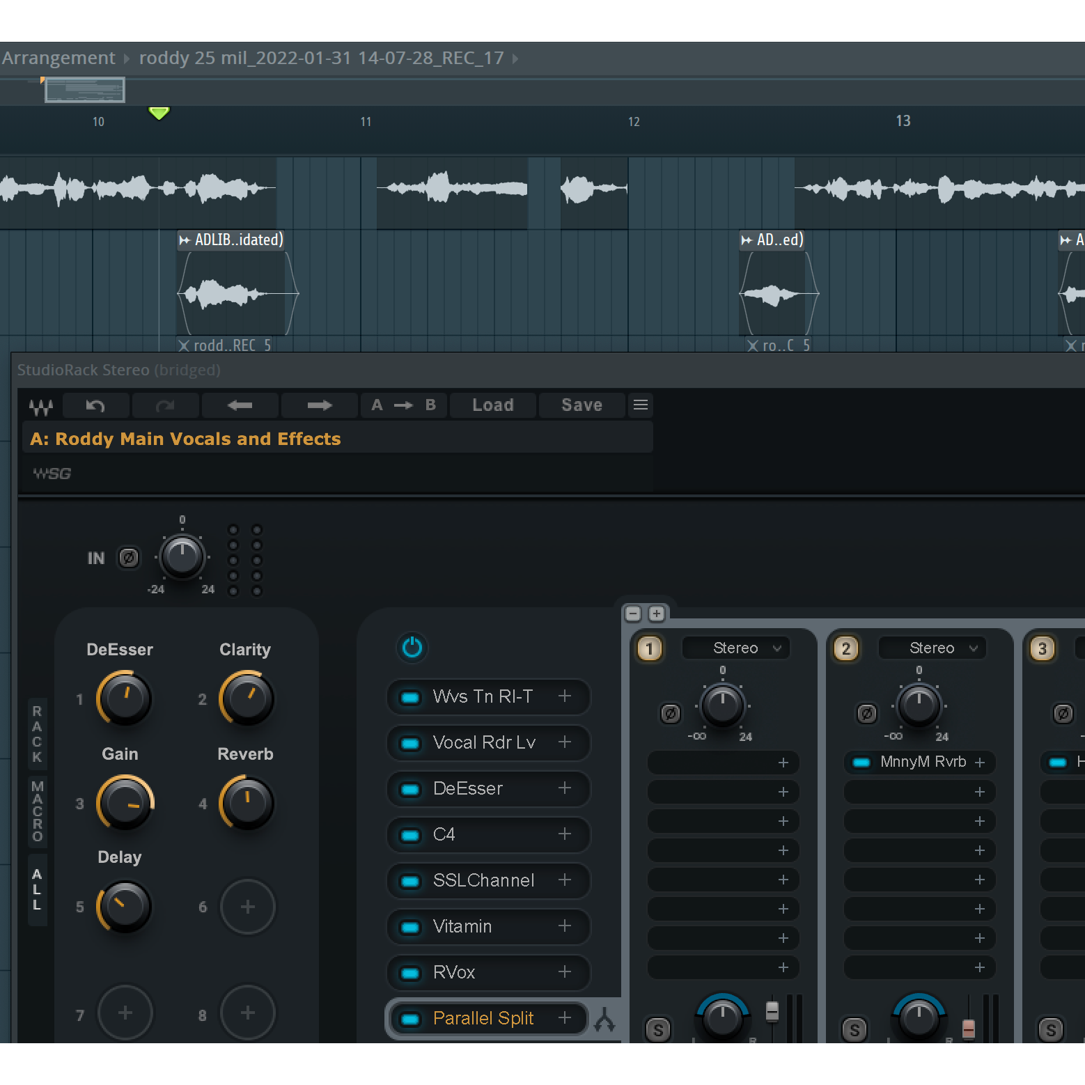 "Milli" WAVES Vocal Chain Preset