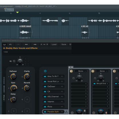 "Milli" WAVES Vocal Chain Preset